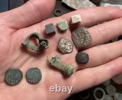 100 AUTHENTIC Assorted Ancient & Medieval Historical Archaeological Artifacts