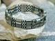 100% Black Magnetic Hematite Bracelet Anklet Necklace 3 Row Usa Hand Made