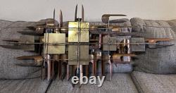 1970's MCM William Vose for Curtis Jere Welded Copper Wall-Hanging Sculpture