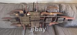 1970's MCM William Vose for Curtis Jere Welded Copper Wall-Hanging Sculpture