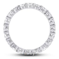 1 1/2ct tw F VS2 Round Natural Certified Diamonds 14K Gold Classic Eternity Band