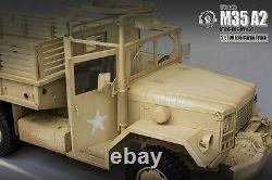 1/6 Scale 12 Diecast M35 A2 U. S2.5 ton Truck Weapons Carrier With Gun