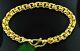 24k 999.9 Solid Yellow Gold Bracelet Handmade In Usa 7 Inches 30.00 Grams