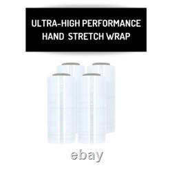 256 Rolls Hand Stretch Wrap Film Banding 18 x 1476' Shrink Wrap Cling Usa Made