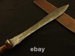 26 Handmade Damascus Steel Gladiator Sword/Gladius Sword With Rose Wood Handle