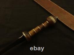 26 Handmade Damascus Steel Gladiator Sword/Gladius Sword With Rose Wood Handle