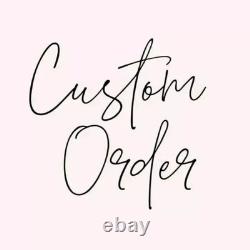 2.50Ct Round Cut Real Moissanite Custom Name Pendant 14K White Gold Plated