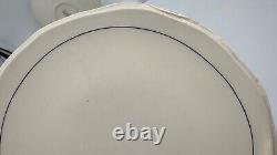 2 Keith Kreeger Linea 9.5 Porcelain Plates Discontinued Line Gramercy RARE HTF