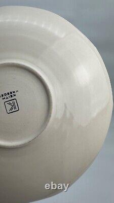2 Keith Kreeger Linea 9.5 Porcelain Plates Discontinued Line Gramercy RARE HTF