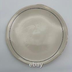 2 Keith Kreeger Linea 9.5 Porcelain Plates Discontinued Line Gramercy RARE HTF