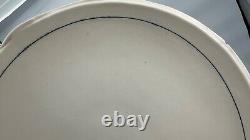 2 Keith Kreeger Linea 9.5 Porcelain Plates Discontinued Line Gramercy RARE HTF