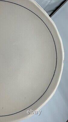2 Keith Kreeger Linea 9.5 Porcelain Plates Discontinued Line Gramercy RARE HTF