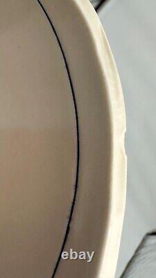 2 Keith Kreeger Linea 9.5 Porcelain Plates Discontinued Line Gramercy RARE HTF