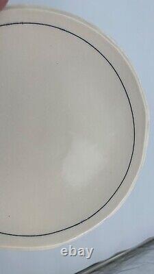 2 Keith Kreeger Linea 9.5 Porcelain Plates Discontinued Line Gramercy RARE HTF