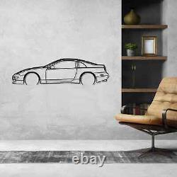 300zx Detailed Acrylic Silhouette Wall Art (Made In USA)