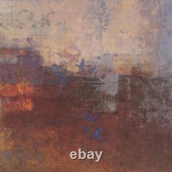 30Wx40H UNDER BLUE by MAEVE HARRIS -CANARY YELLOW ORANGE RED CHOICES of CANVAS