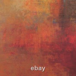 30Wx40H UNDER BLUE by MAEVE HARRIS -CANARY YELLOW ORANGE RED CHOICES of CANVAS