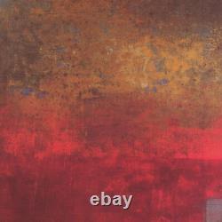 30Wx40H UNDER BLUE by MAEVE HARRIS -CANARY YELLOW ORANGE RED CHOICES of CANVAS