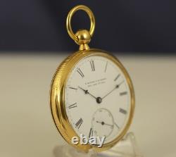 34th L size MADE With 18K TIFFANY & Co. HEAVY CASE withMATCHING Number 50,034