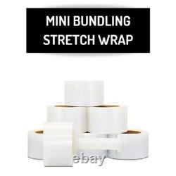 36 Rolls 80 Ga Cast Hand Stretch Wrap 3x1000' Bundling Shrink Film Made in USA