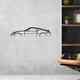 370z Classic Acrylic Silhouette Wall Art (made In Usa)