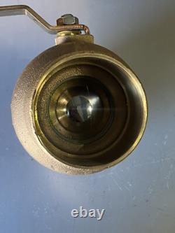 3 Solder, Standard Port, Bronze Ball Valve, 600 WOG, 150 WSP, MADE IN USA
