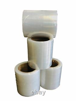 48 Rolls 5 x 1000FT 90 Ga Pallet Wrap Stretch Film Clear Hand Wrap Made In USA