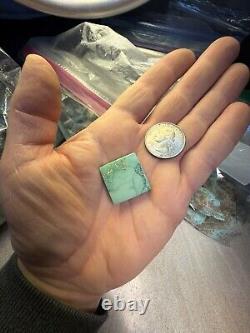 5.9 grams Iron Mask Natural Hard Turquoise Cabochon! RARE! New Mexico