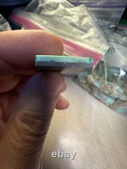 5.9 grams Iron Mask Natural Hard Turquoise Cabochon! RARE! New Mexico