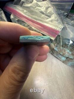 5.9 grams Iron Mask Natural Hard Turquoise Cabochon! RARE! New Mexico