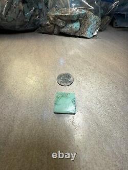 5.9 grams Iron Mask Natural Hard Turquoise Cabochon! RARE! New Mexico