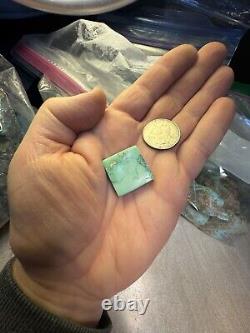 5.9 grams Iron Mask Natural Hard Turquoise Cabochon! RARE! New Mexico