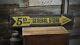 5th Street General Store Rustic Hand Made Vintage Wooden Sign
