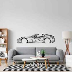 812 GTS Detailed Acrylic Silhouette Wall Art (Made In USA)