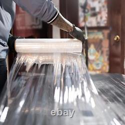 (8) Rolls Hand Stretch Wrap Film Banding 18 x 1500 FT Self Cling Roll USA MADE