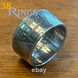 90% SILVER Morgan Dollar COIN RING USA United States SIZES 5-13 Handmade
