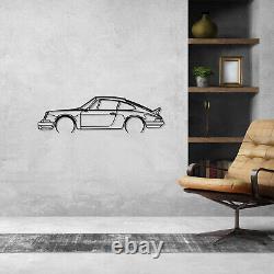 911 RS 1973 Detailed Acrylic Silhouette Wall Art (Made In USA)