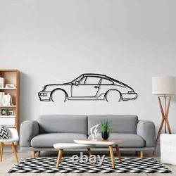 911 model 964 Detailed Acrylic Silhouette Wall Art (Made In USA)