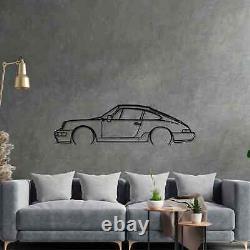 911 model 964 Detailed Acrylic Silhouette Wall Art (Made In USA)
