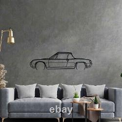 914 1970 Detailed Acrylic Silhouette Wall Art (Made In USA)