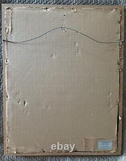 A. A. Blum Attributed Large Etching Circa 1930s in Original Frame Untitled