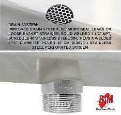 Ada Hand Sink 2 Station 60 Made In USA Hd Vandal Resistant Metering Faucet