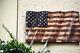 American Usa Flag Wavy Styled Solid Wooden New Handmade Patriotism Designer Flag