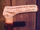 Antler Handle Walking Stick Cane Maple Wood Shaft Very Stiff Custom Made In Usa