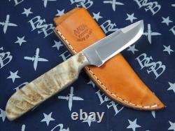 Anza Knives USA Ram Horn EDC Bastard File Knife