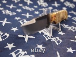 Anza Knives USA Ram Horn EDC Bastard File Knife