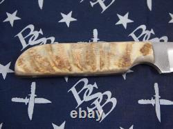 Anza Knives USA Ram Horn EDC Bastard File Knife