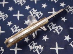 Anza Knives USA Ram Horn EDC Bastard File Knife