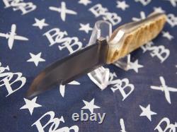 Anza Knives USA Ram Horn EDC Bastard File Knife