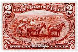 Archival Quality Print of US Stamp #286 Farming in the West